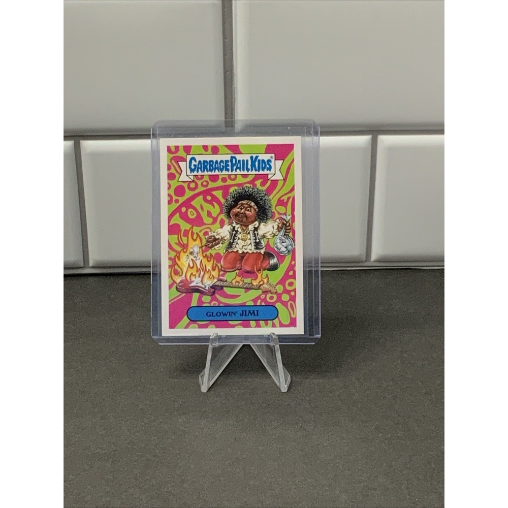 2017 Topps Garbage Pail Kids Battle Of The Bands Glowin' Jimi